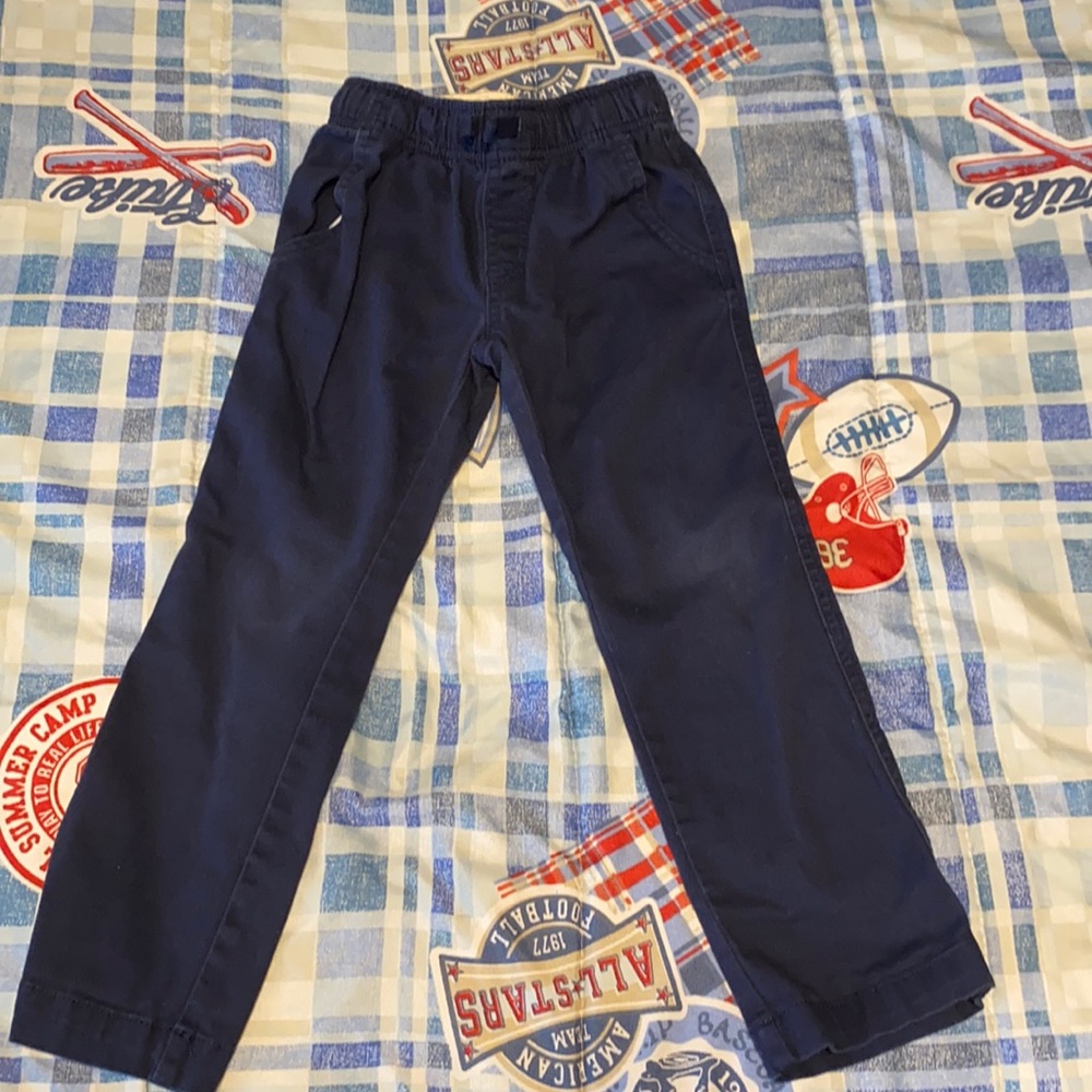 Navy blue drawstring pants